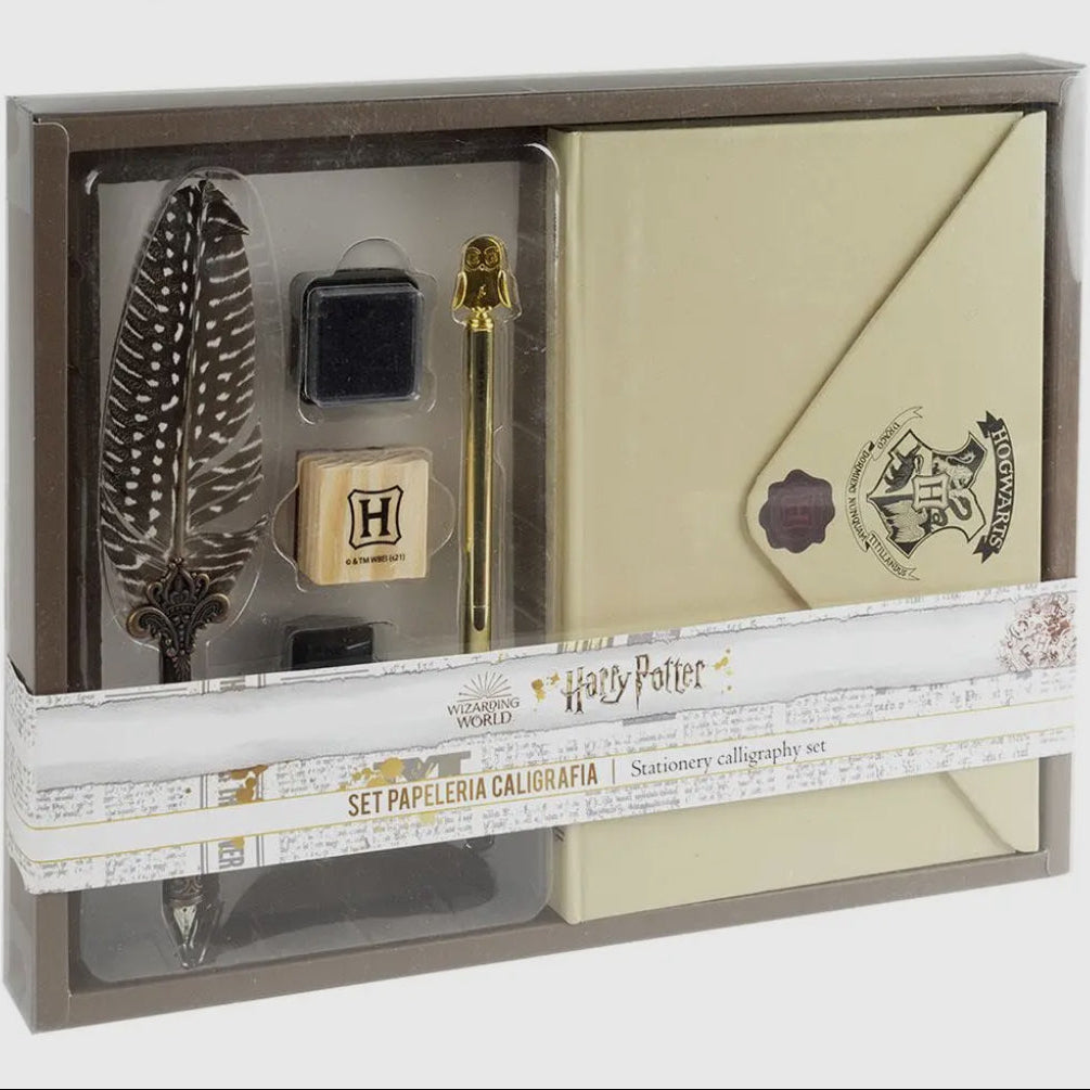 Coffret Papeterie Harry Potter 🪶 | Set de Calligraphie Poudlard ✨