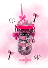 Charger l'image dans la galerie, 🩷 Gobelet Boule à Neige Gliter BLACKPINK
