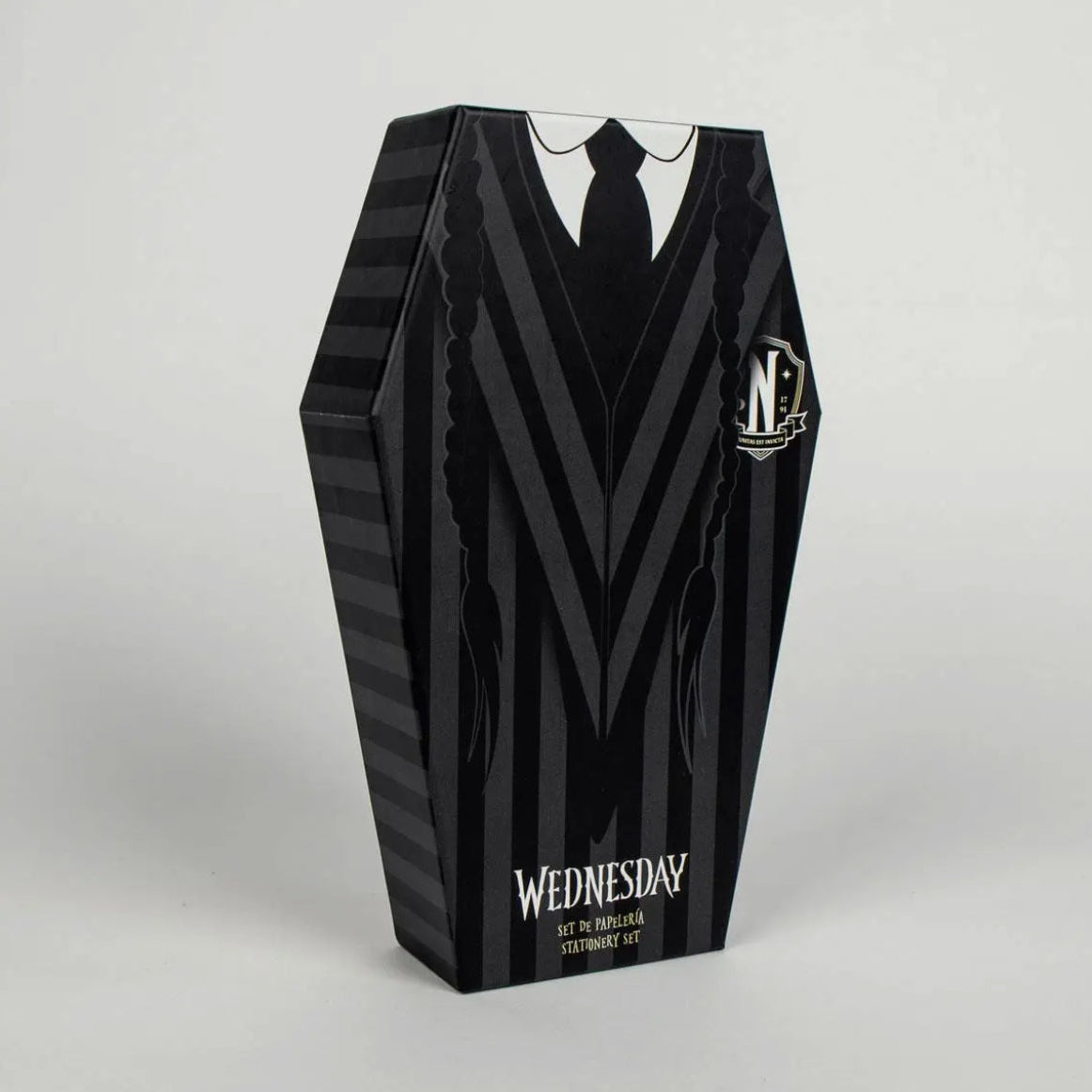 Coffret Papeterie Wednesday Addams ⚰️ | Set complet Nevermore Academy