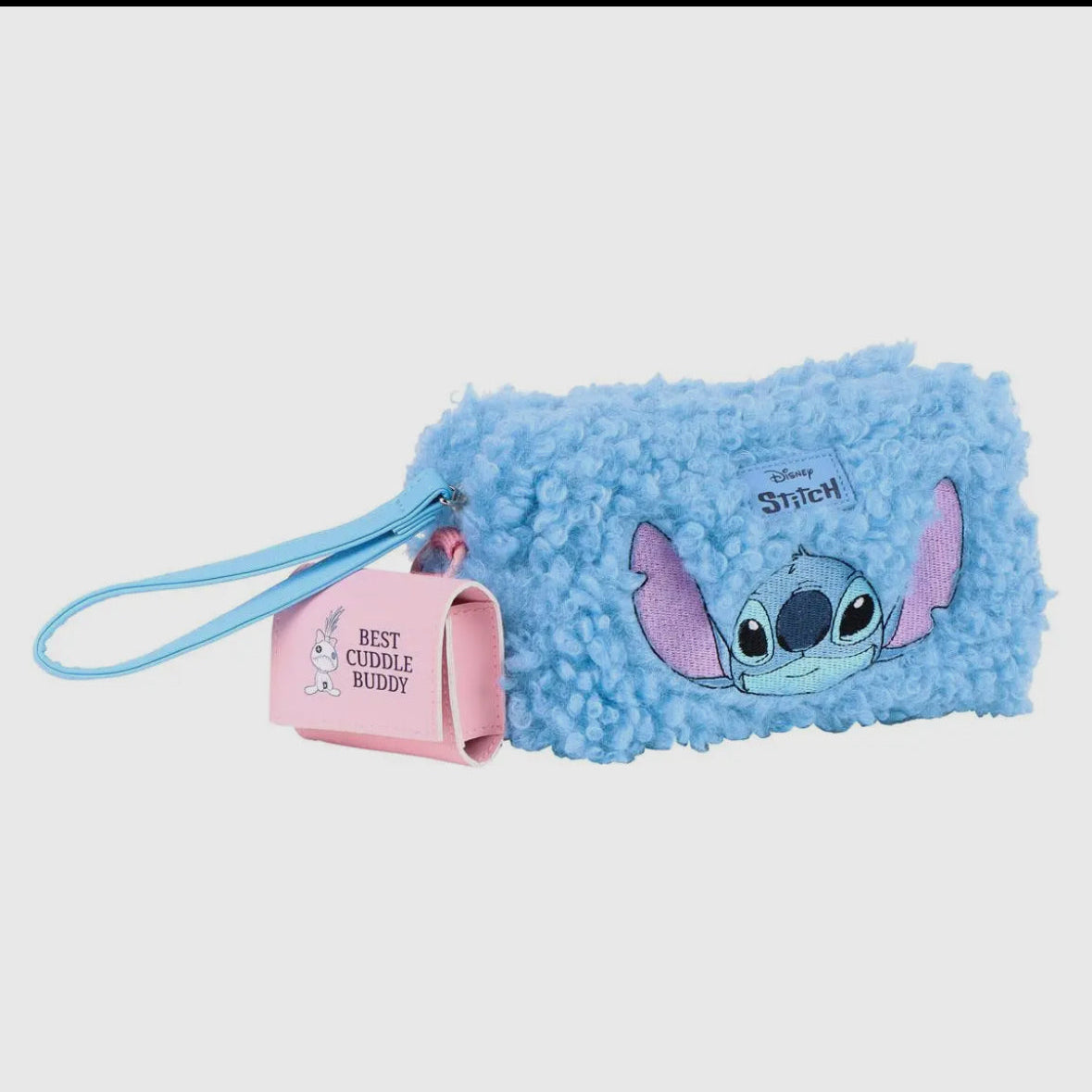 Trousse Stitch peluche – “Best Cuddle Buddy” 💙