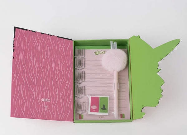Coffret papeterie magique – Style Wicked / Livre cadeau 🎁