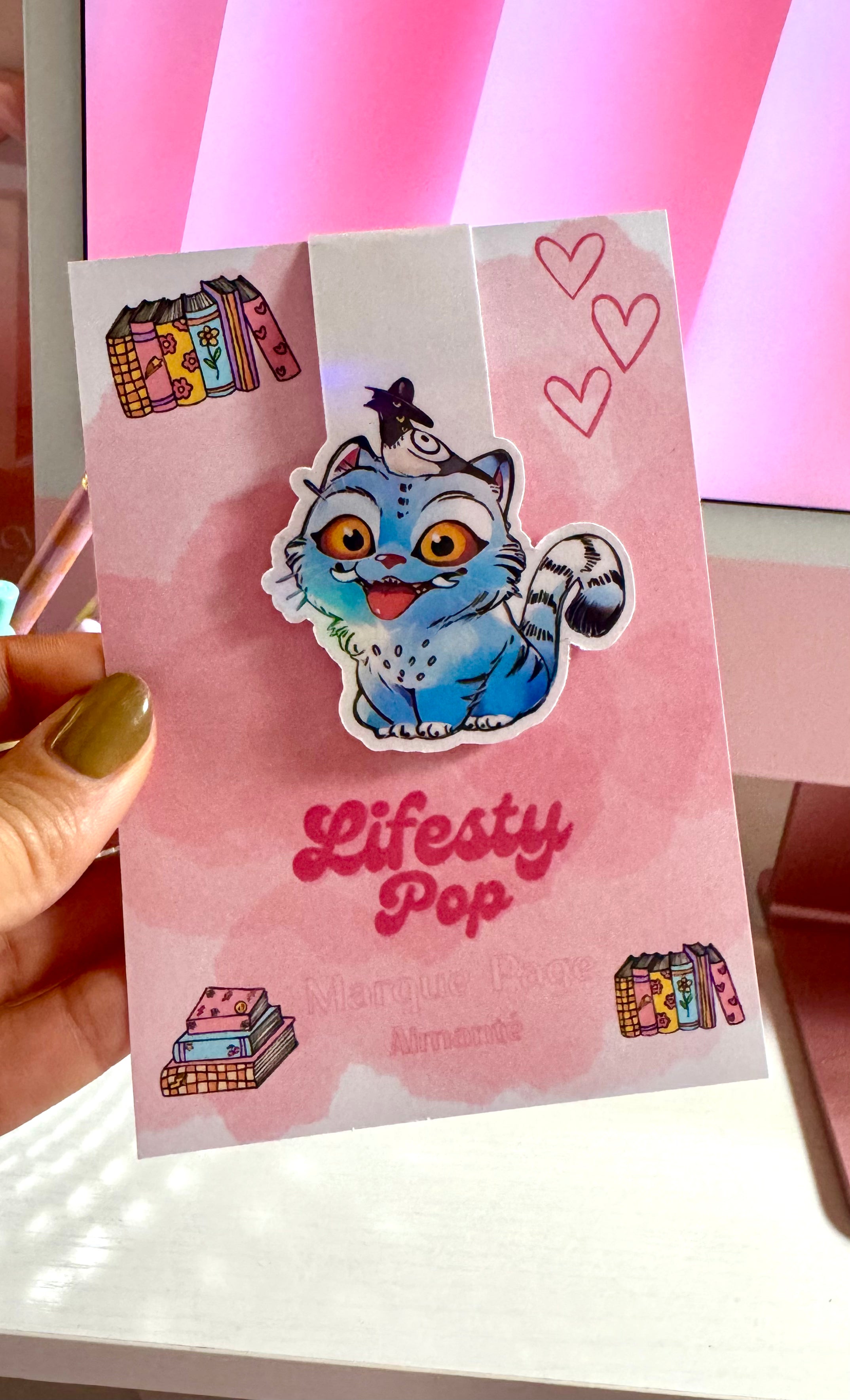 Marque page Tigre Kpop